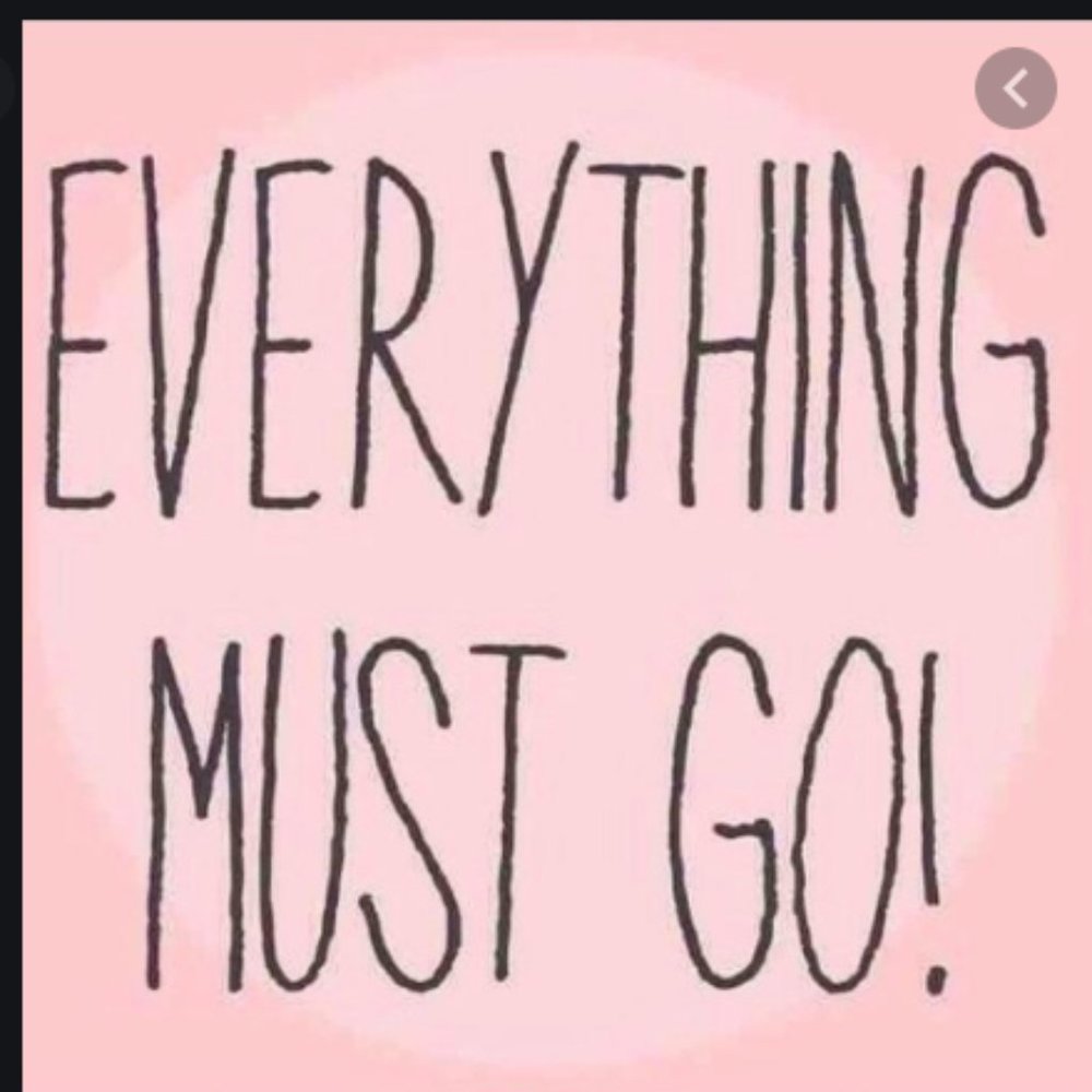 eveything must go